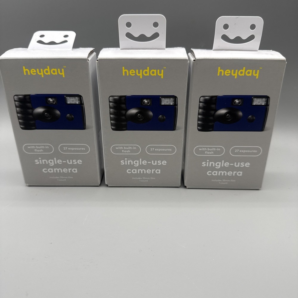 Heyday Game Day Disposable Single- 3 pcs Bundle