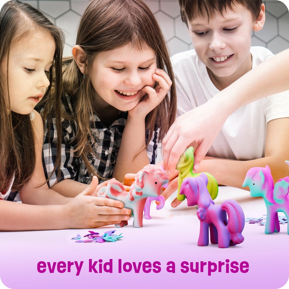 Dan&Darci Unicorn Hatching Surprise Eggs for Kids - Easter Medium,