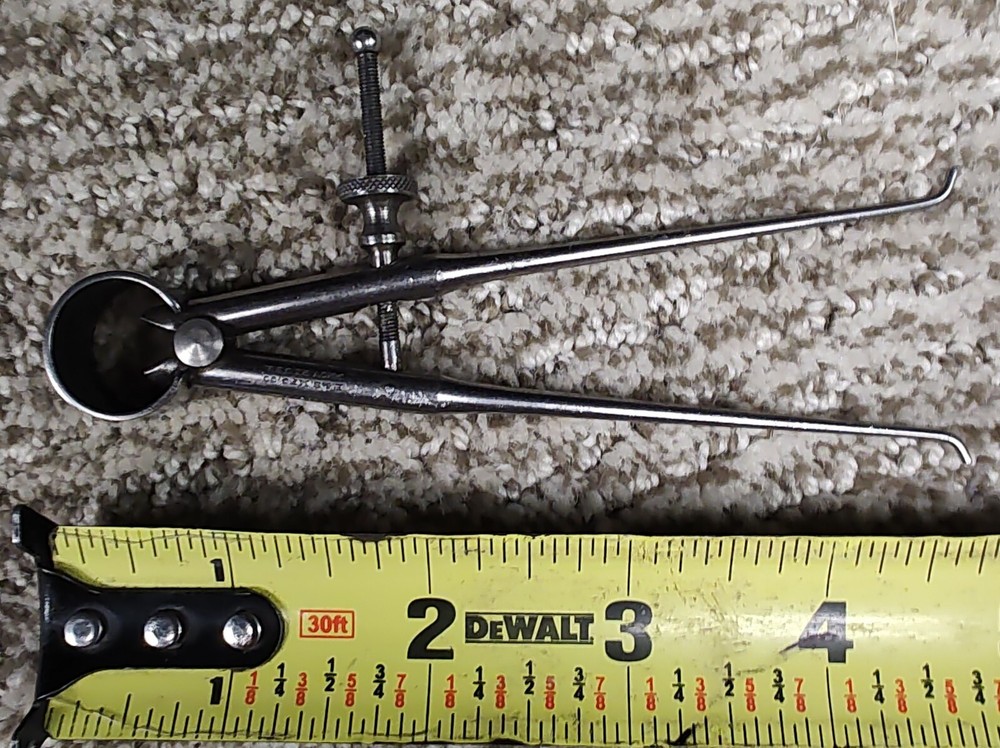 🗽 MINI BROWN AND SHARPE VINTAGE 4" ID CALIPER