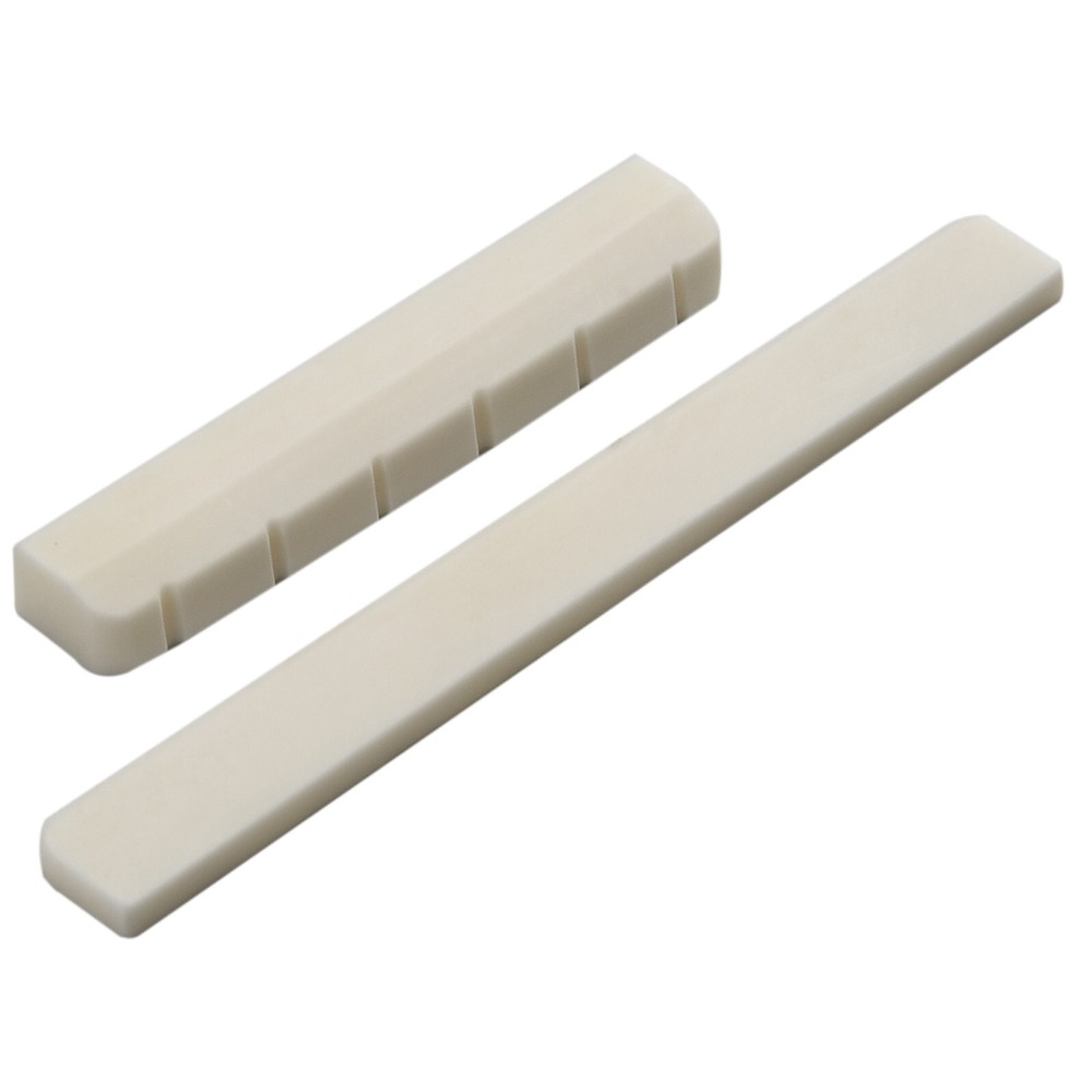 Real Bone Guitar Nut 52mm 6 String 80mm Classical Guitar Guitar Saddle