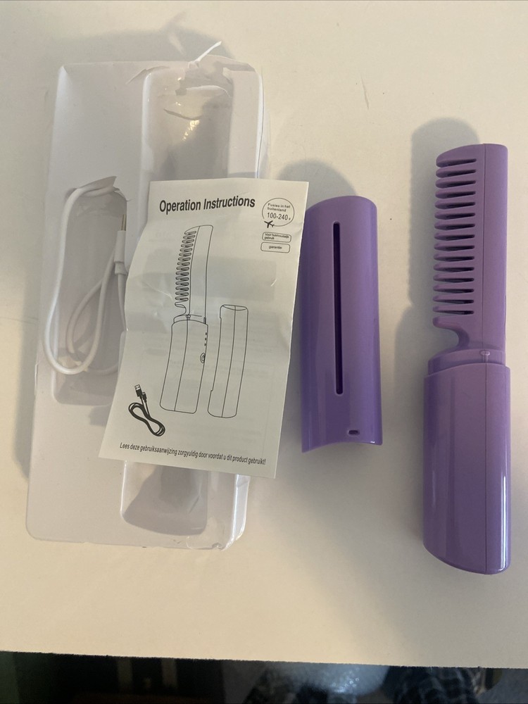 Mobile Heat Comb Wireless USB Rechargeable Fast Heating