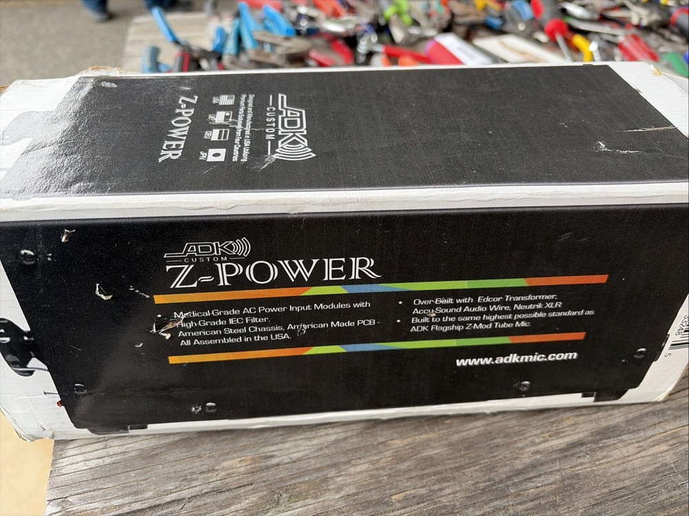 ADK Z2 Custom Infinitely-Variable Universal Valve Microphone Power Supply