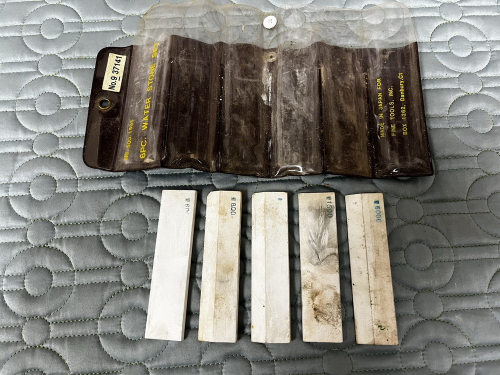 5pc Water Stone Set Made In Japan
