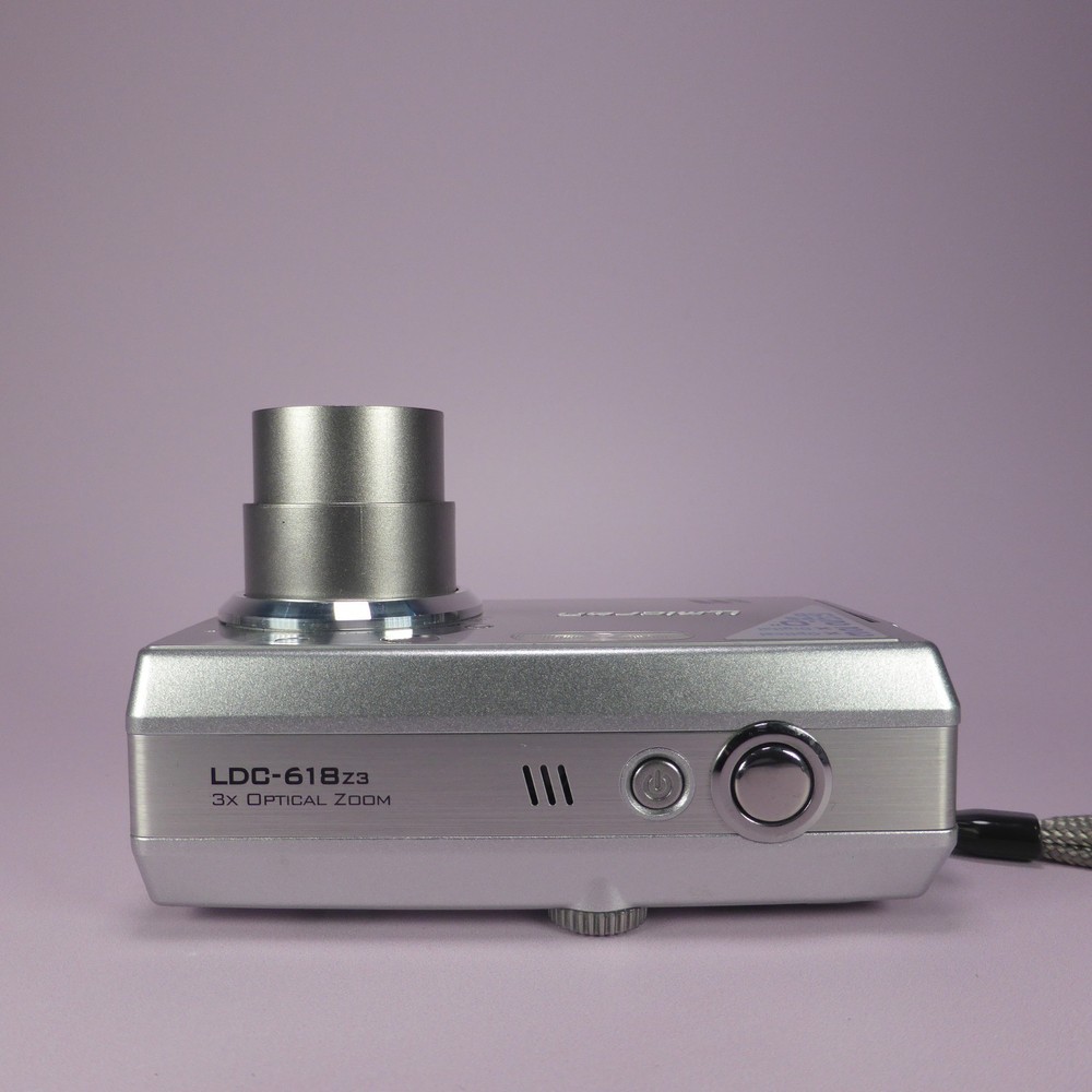 Lumicron Digital Camera LDC-618z3 6.3MP Silver Tested