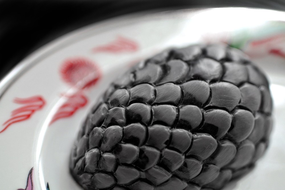 DRAGON EGG SILICONE MOLD for soap making and other crafts