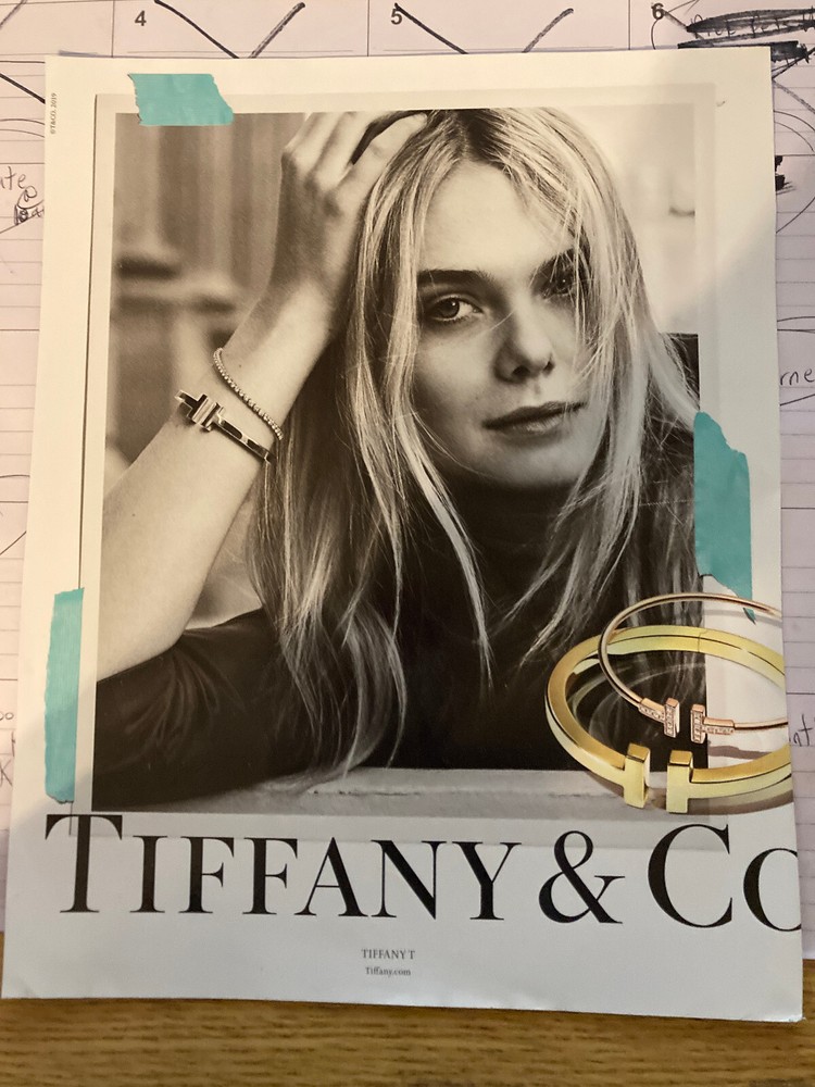 2019 Elle Fanning Tiffany & Co Ad