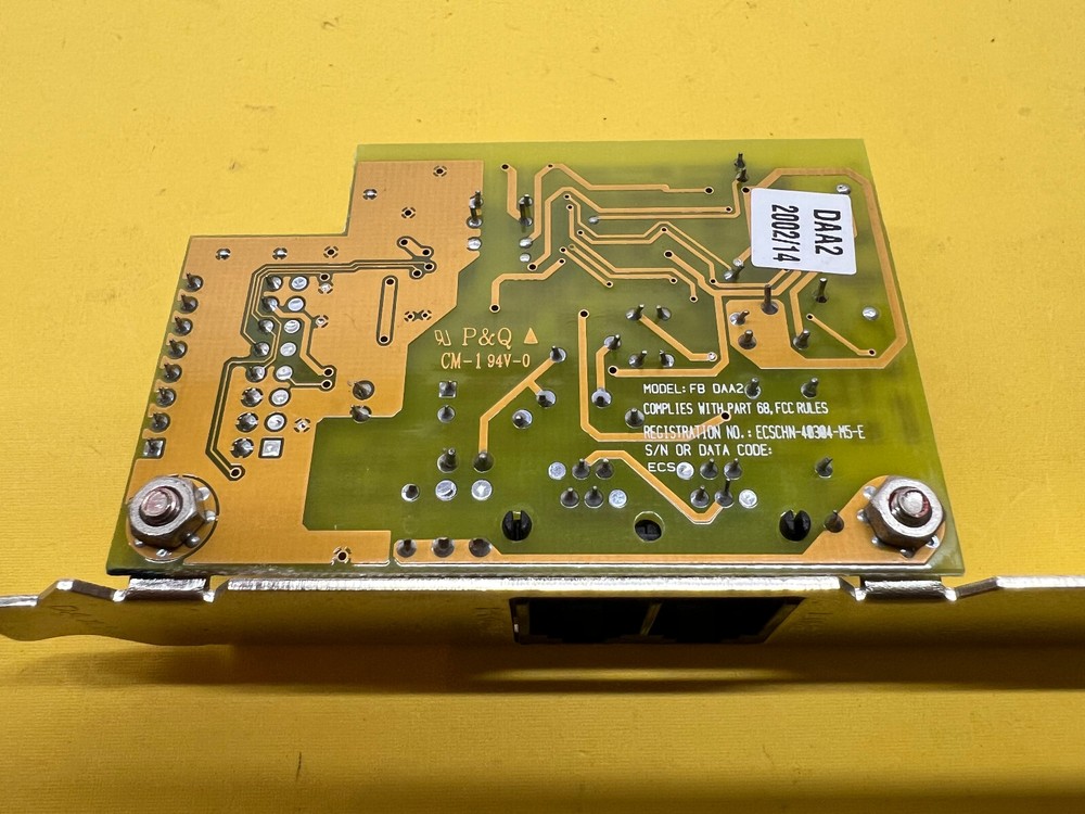 FB DAA2 V1.3 Modem Card 56Kbps Free Shipping