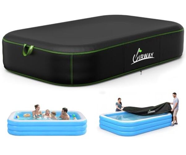 120 in x 72 in Black(Rectangular) Only for rectangle inflatable pools