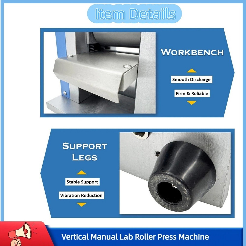 Roll-to-roll Machine Anode/cathode Sheet Calendering Machine Press Roller