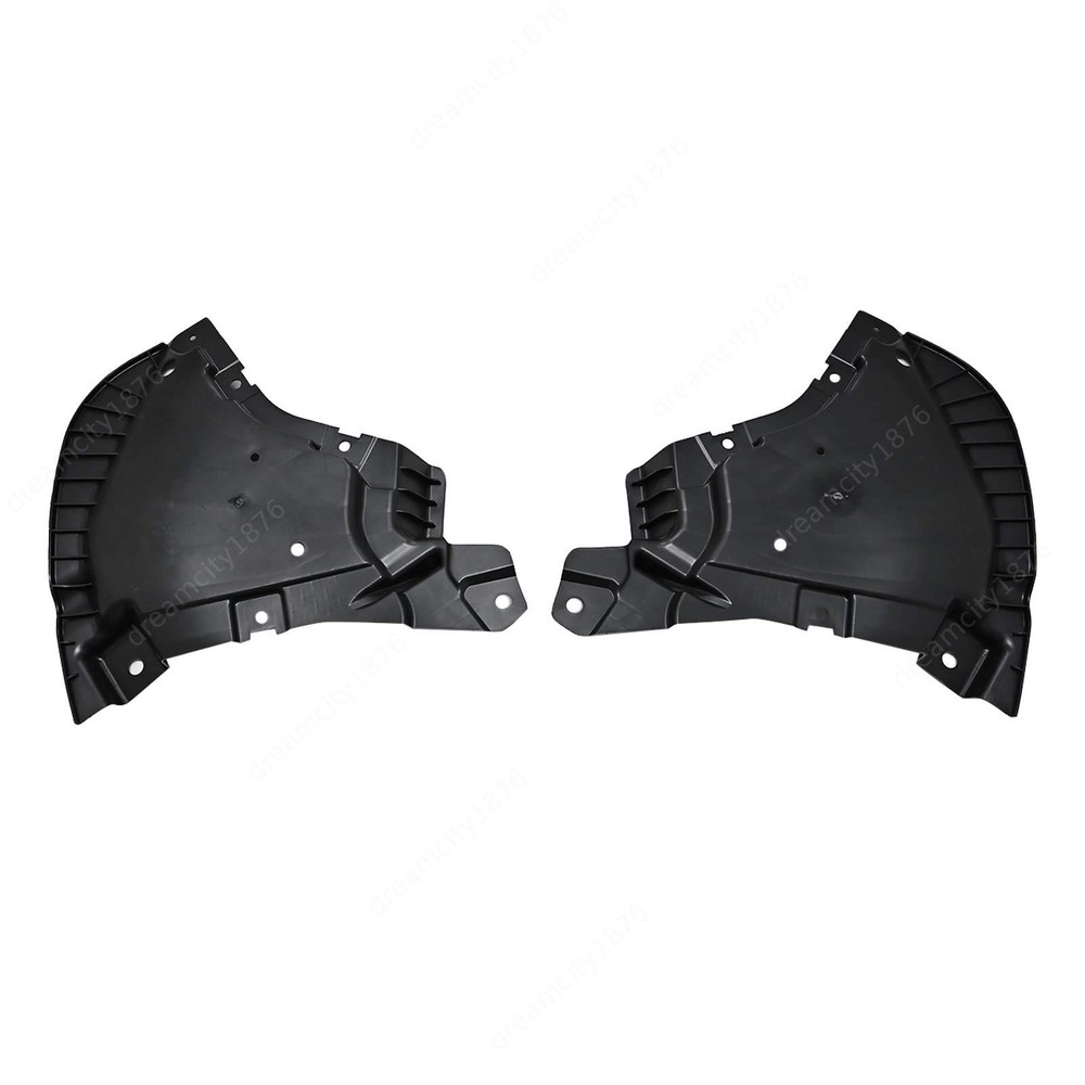 2x Front Engine Splash Shields For 2017-2019 Mercedes E-Class