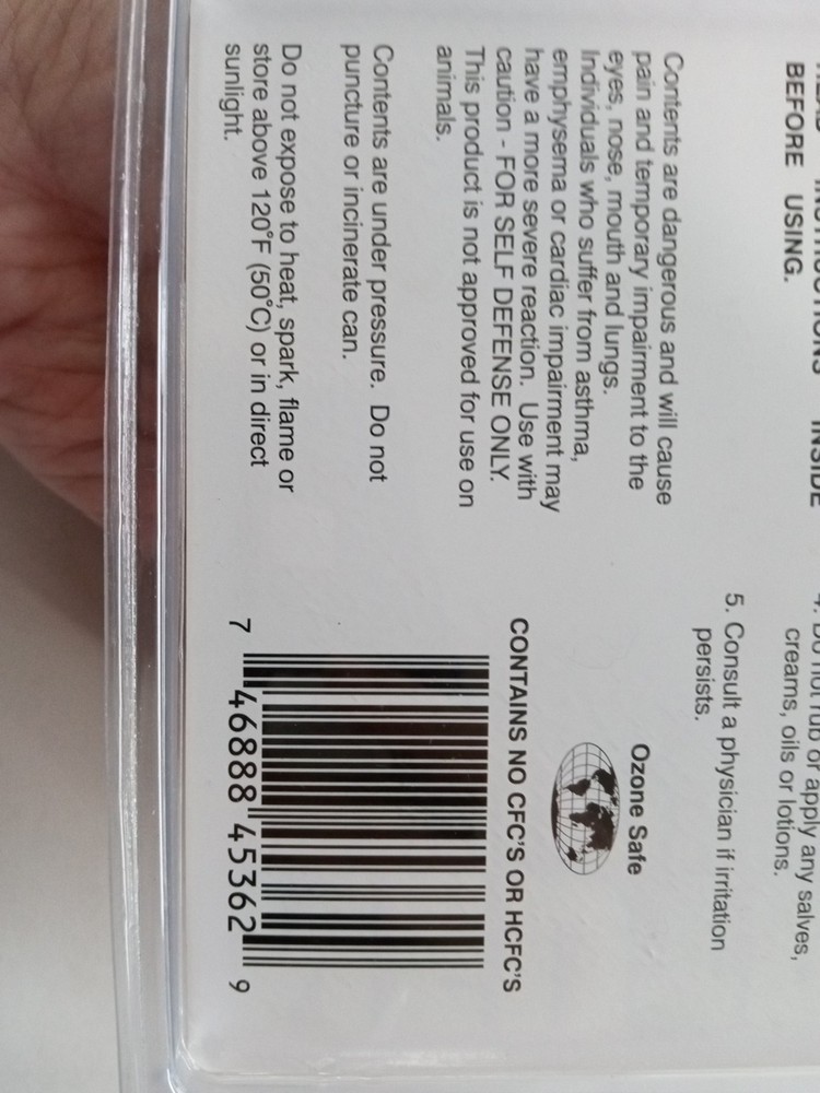 Neutralizer Red Pepper Spray (Purple)