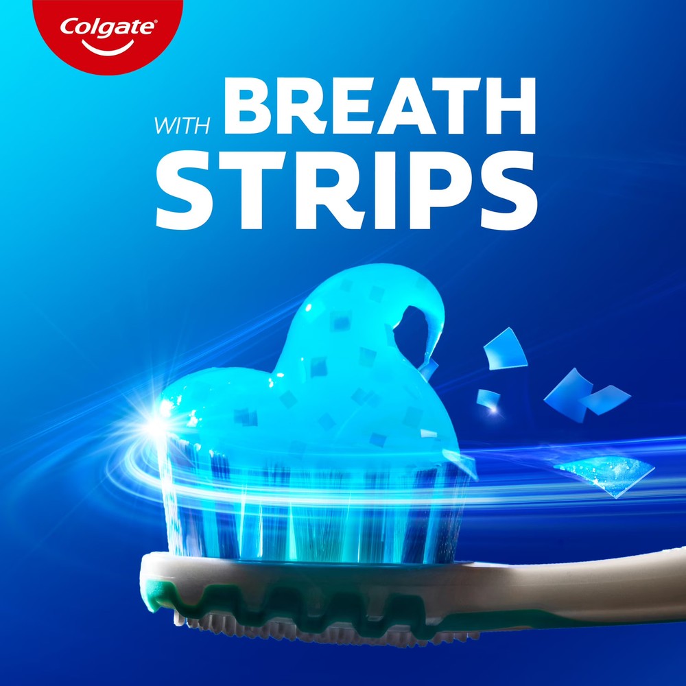 (2 pack) Colgate MaxFresh Cool Mint Toothpaste, 3 Pack, 6.3 oz