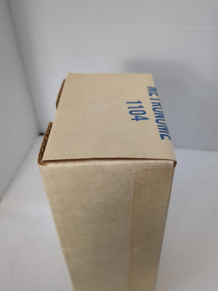 Seth Thomas metronome Model No 1104 Tested Working with Original Box