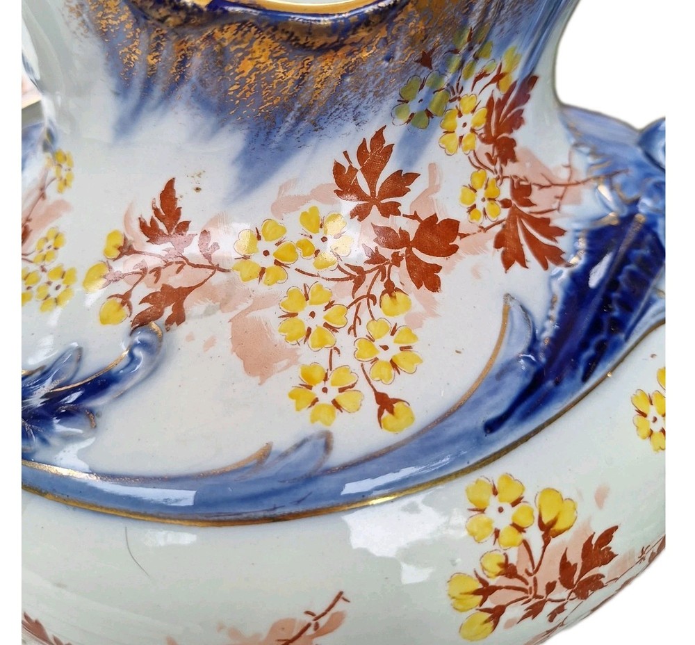 Large Victorian Ewer & Basin by B&L