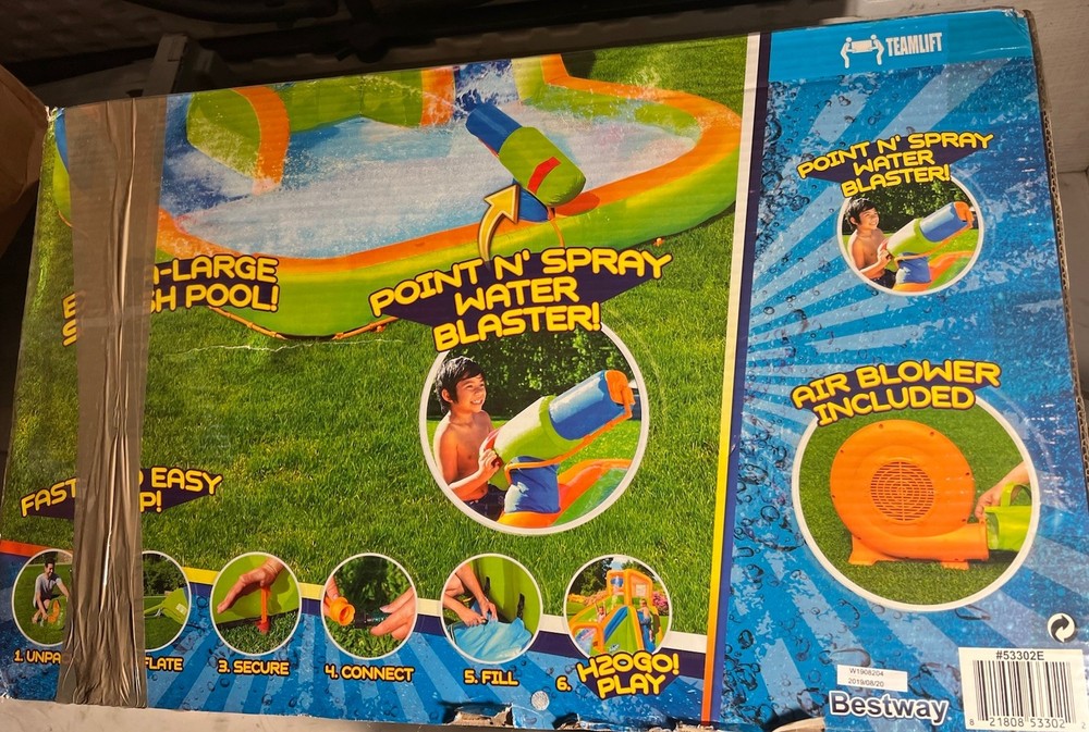 H20 GO Turbo Blast & Water Slide