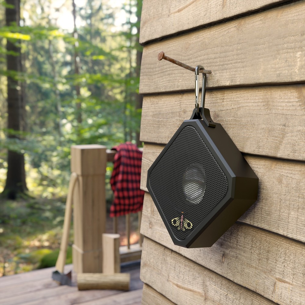 Bluetooth Speaker with Moth Design