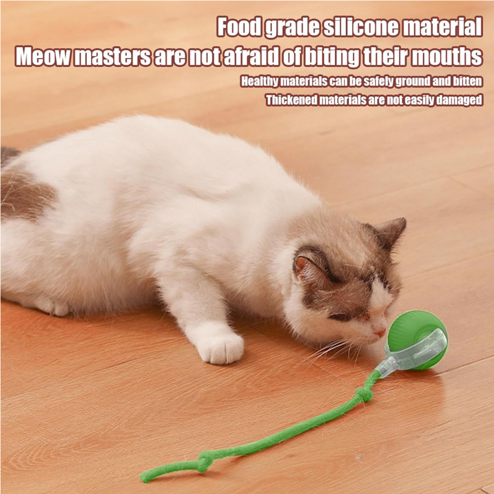 Interactive Rolling Cat Ball
