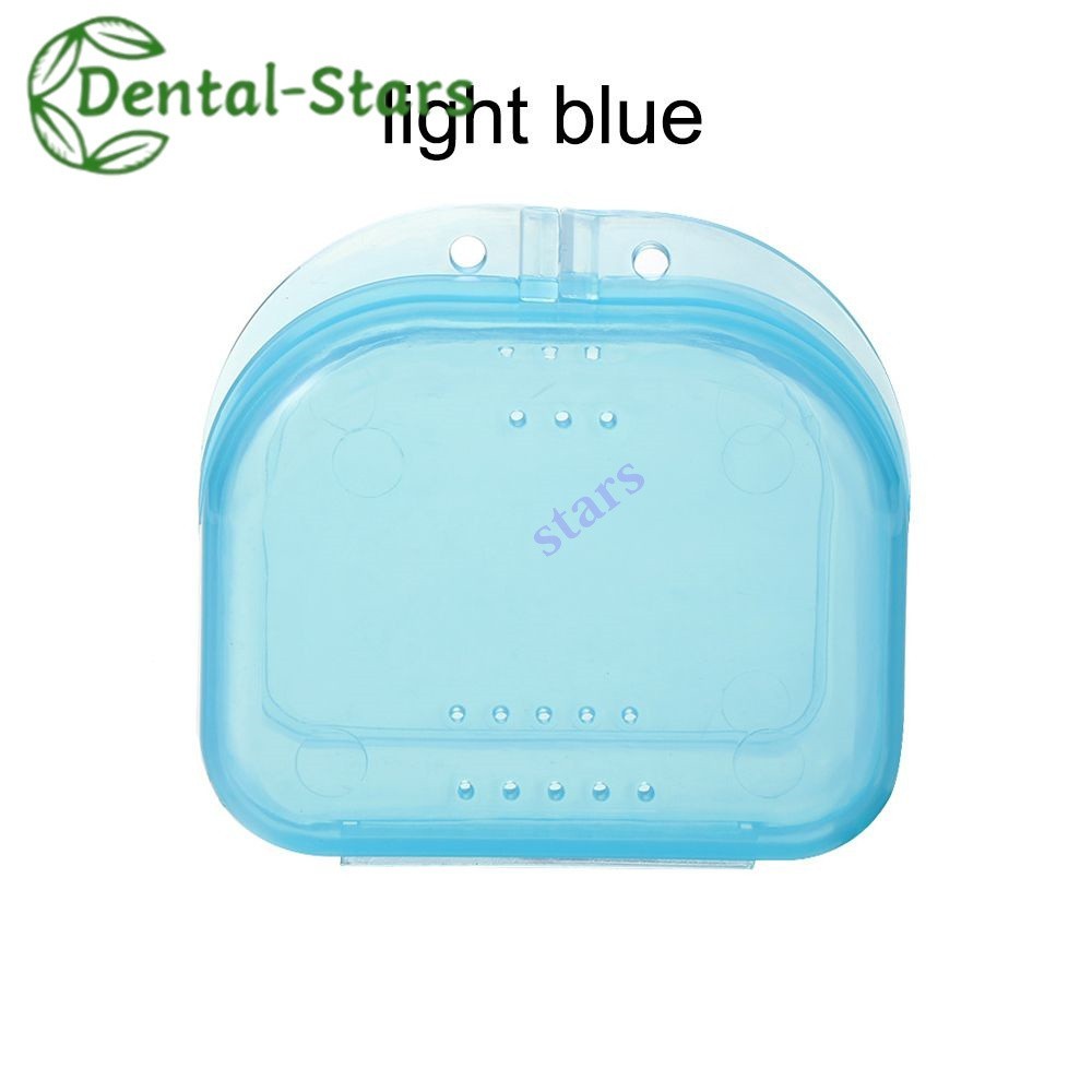 5Pcs Dental Denture Retainer Storage Case Box Mouthguard Container Assorted Box