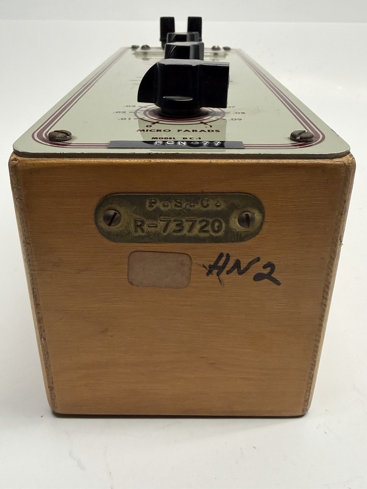 VINTAGE Heathkit DC-1 Decade Capacitor Condenser Capacitance Box