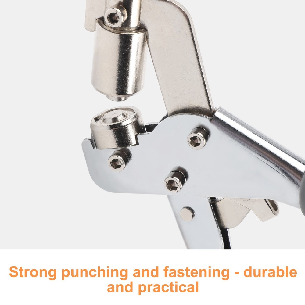 Manual 10mm Rivet Punching Tool with Built In Spring for Easy Operation
