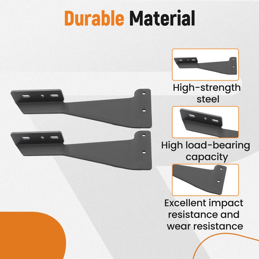 Rear Side Steps Mounting Bracket Kit for Ram ProMaster 1500 2500 3500 Sprinter