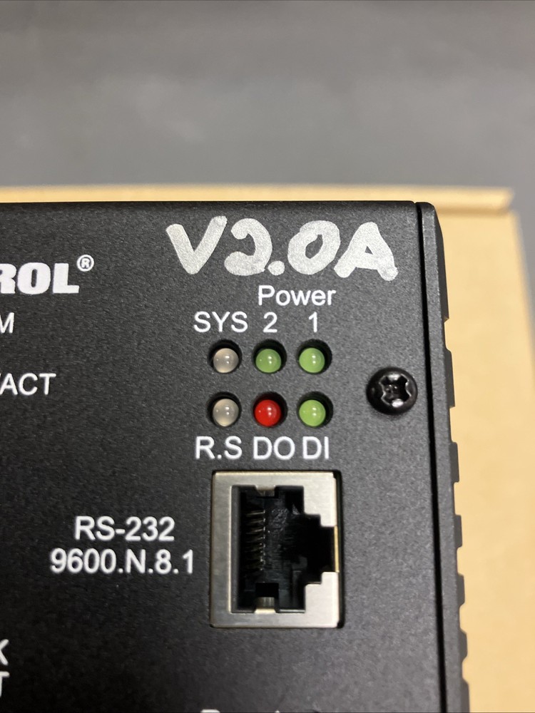 Rocket Linx ES7510-XT Industrial Managed PoE Plus Switch 2 SFP Modules Installed