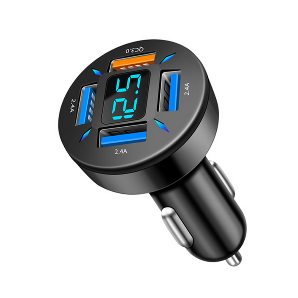 Car Charger Fast Charging Adapter Cigarette Lighter Socket Splitter For Iphone