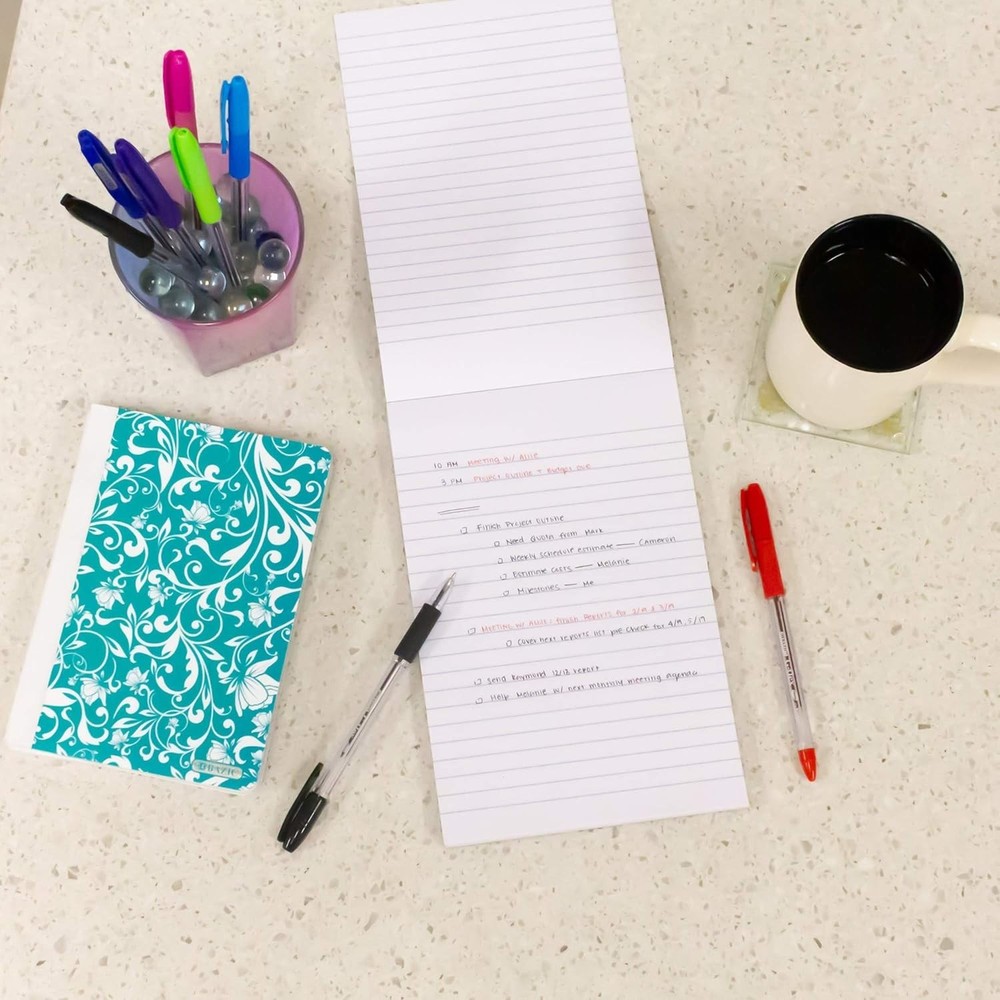 High-Quality 6" x 9" Writing Pad with 100 Sheets - Ideal for Organized Notes