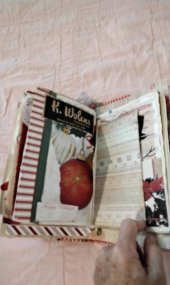 Christmas Handmade Junk Journal