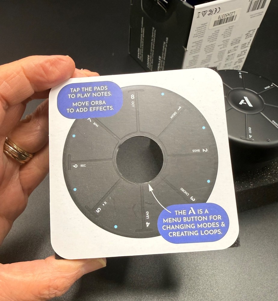 Artiphon ORBA Synth Controller Synthesizer Looper MIDI Controller TESTED