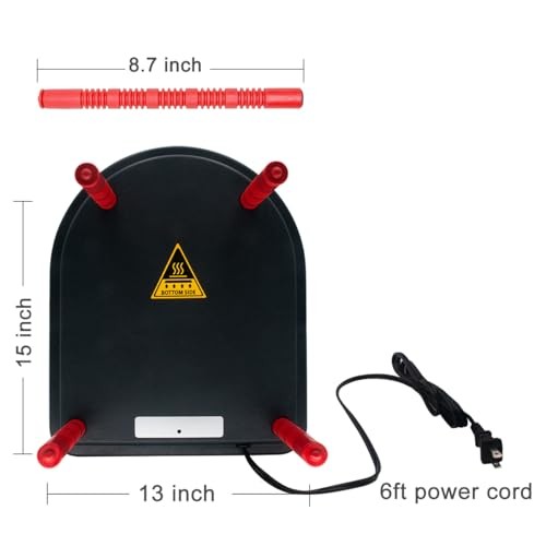 Chick Brooder Heating Plate with Comfort Feathers, Chicken Coop Warmer Pad