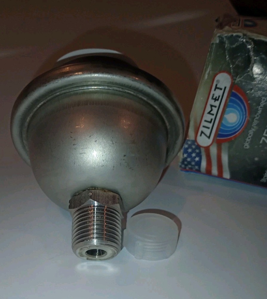 ZILMET ZEP1 - TANKLESS WATER HEATER EXPANSION TANK, 1/2" CONNECTION, NEW