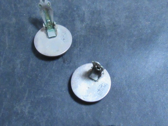 native American sterling earrings