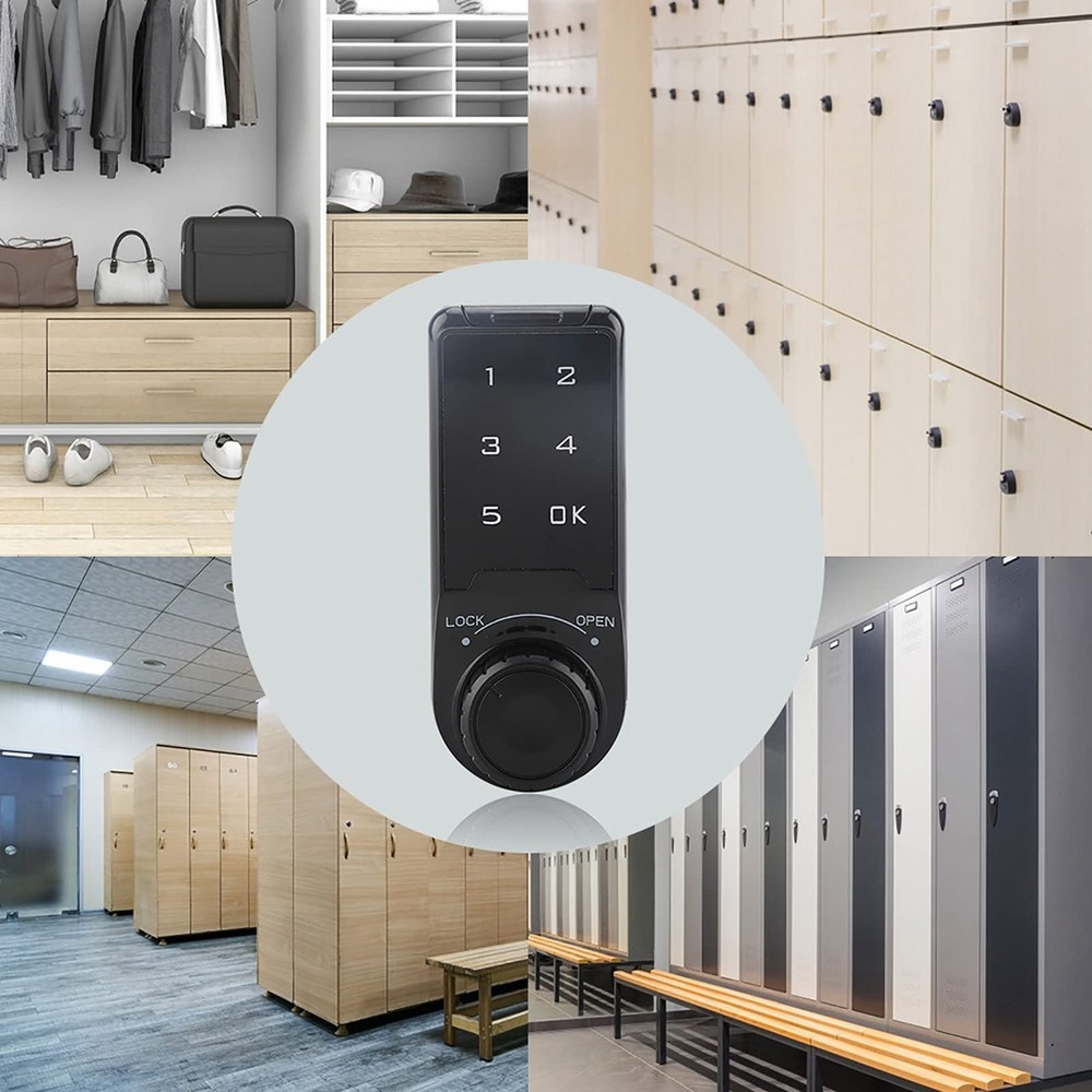 Digital Electronic Security Cabinet Lock Touch Keypad Password Coded L=20