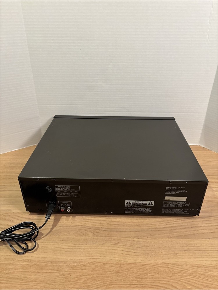 Technics SL-PD687 - Rotary 5 Disc CD Changer Player Compact Disc Component WORKS