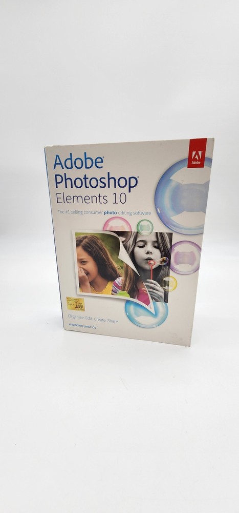 NEW SEALED Adobe Photoshop Elements 10