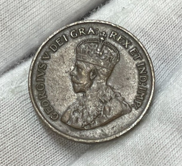 1925 Canada Small Cent Key Date Coin Great Condition