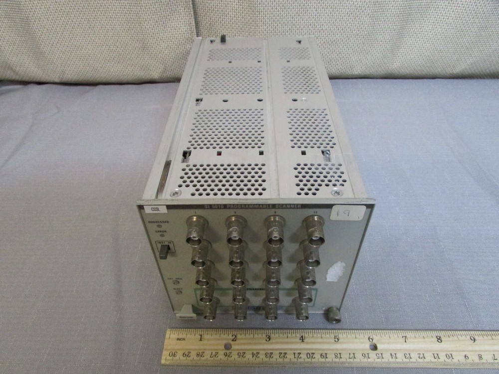 Tektronix Oscilloscope Plugin Module SI-5010 Programmable Scanner s/n B010966