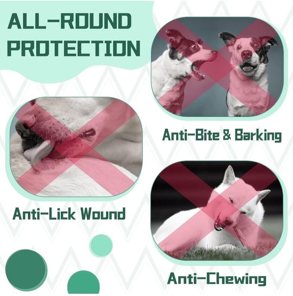 Dog Muzzle, Air Mesh Breathable Muzzle for Medium Large Sized Dogs to Anti & ...
