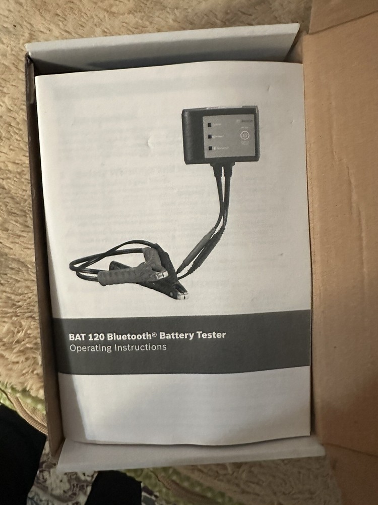 Bosch BAT 120 Battery and Starter/Charger System Tester