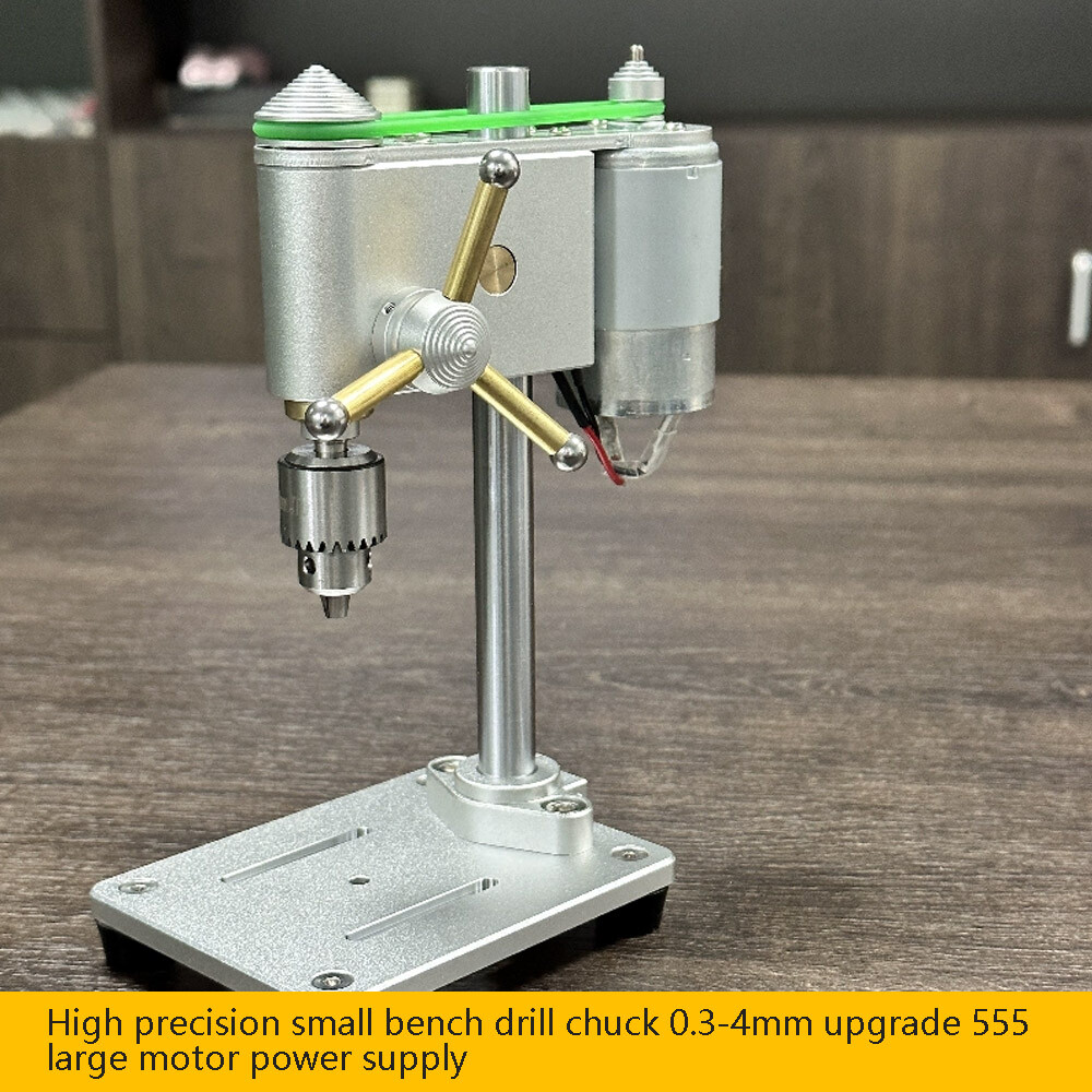 0.3-4mm Mini Drilling Machine Precision Watch Repair Tool Micro Bench Drill 220V