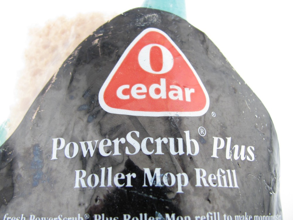 O‑Cedar PowerScrub Plus Roller Mop Refill Fits #641 New Sealed Replacement Head