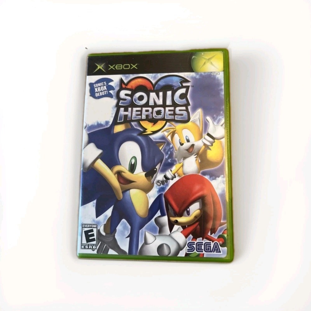 Sonic Heroes (Microsoft Xbox, 2004) Authentic Replacement Case Only