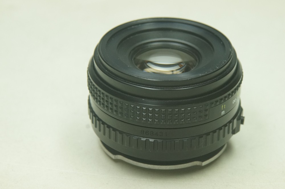 Unknown Prime Lens with f/2.0 Maximum Aperture with Unknown Mount