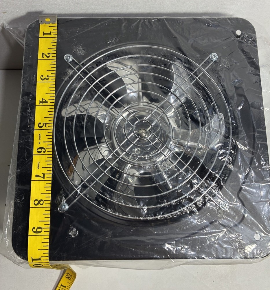 New 8" Exhaust With Speed Control, CFM Wall Mount