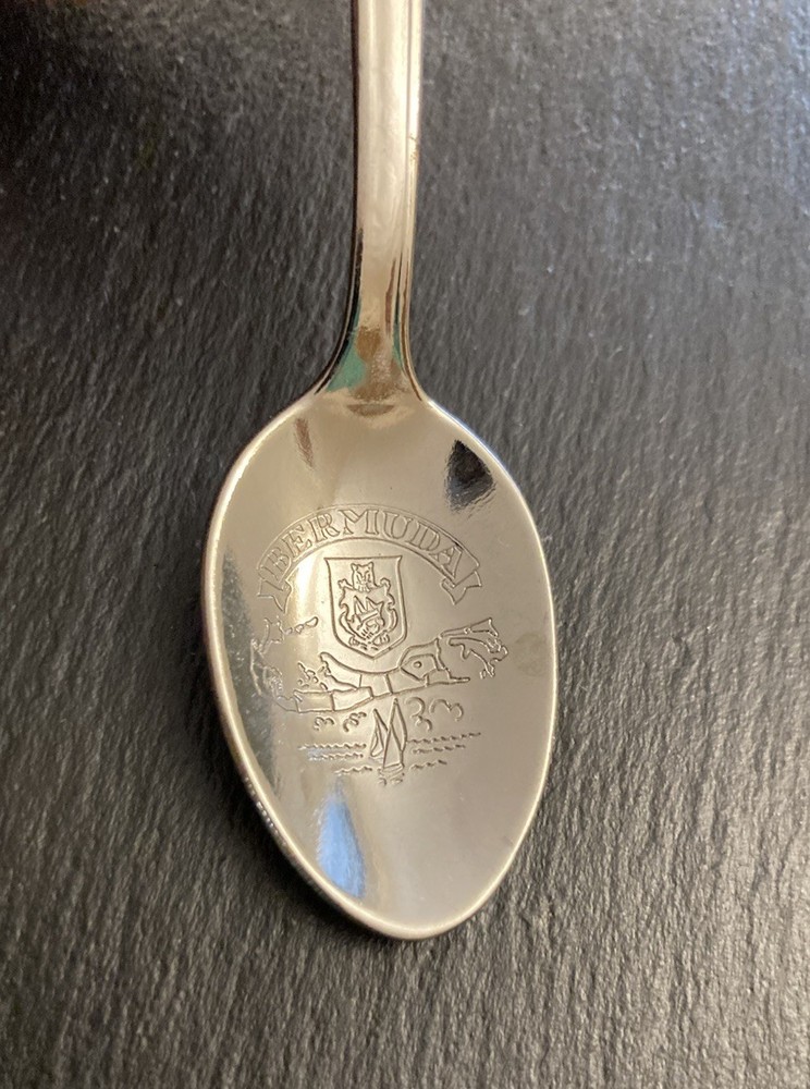 2 Souvenir Spoons BERMUDA Ships Free