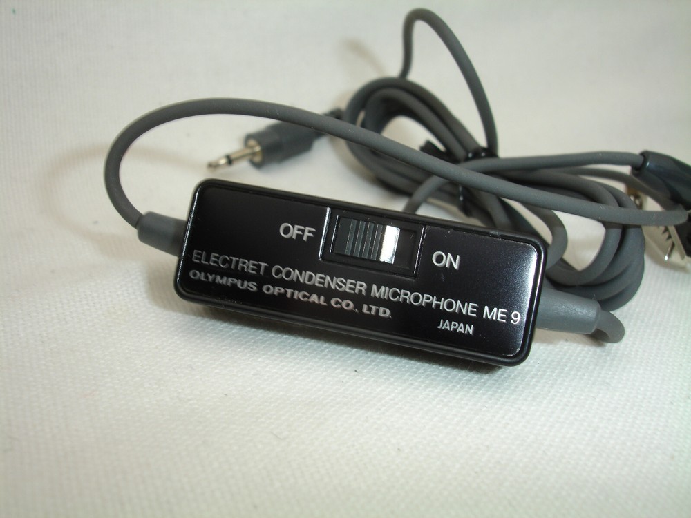 Olympus Pearlcorder model ME9 electret condenser microphone