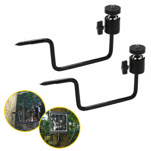 2 Pack Trail Camera Mount Tree Holder 360 Degree Adjustable Game Camera Mounting