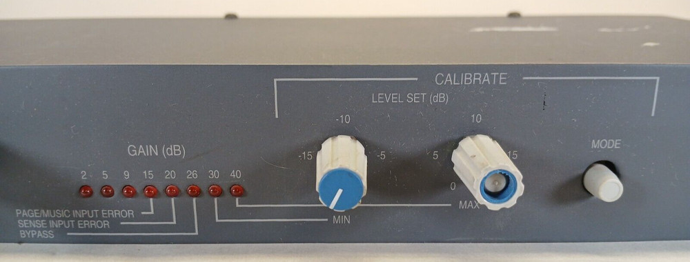 Symetrix 571 SPL Ambient Noise Sensing Automatic Level Controller UNTESTED