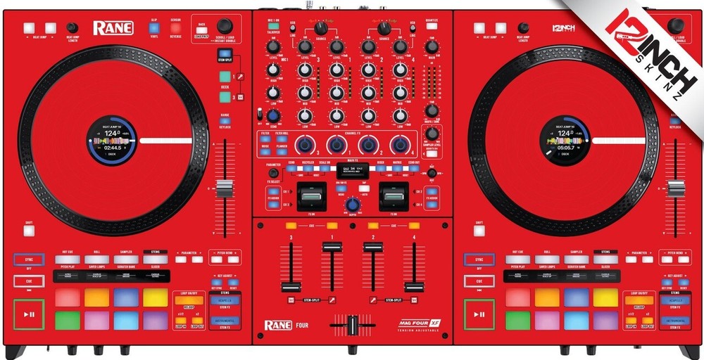 Rane Four Skin Red
